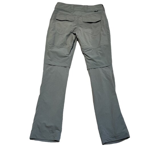 REI Screeline Hiking Women's Pants Size 4 Grey 5 Pockets Vented at Back - Picture 13 of 15